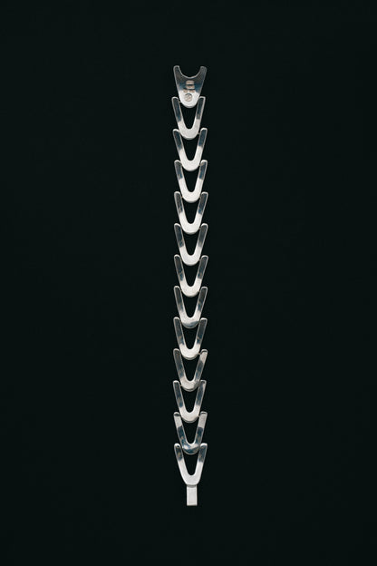 Sculptural Link Bracelet (Mexico, Zacatecas)
