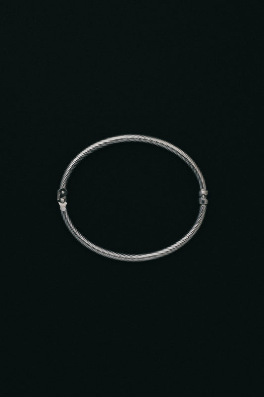 Twisted Cable Bangle (Italy)