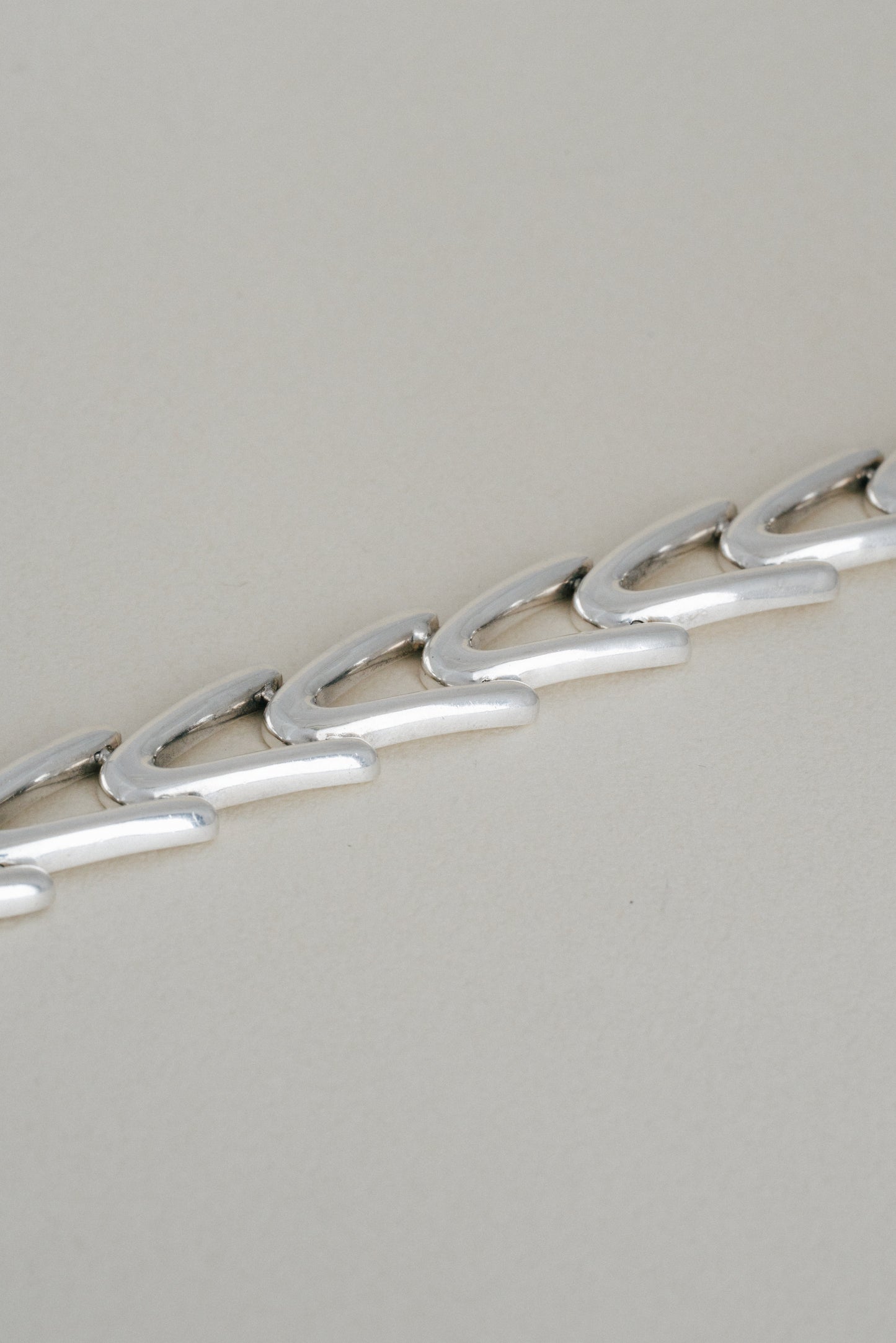 Sculptural Link Bracelet (Mexico, Zacatecas)