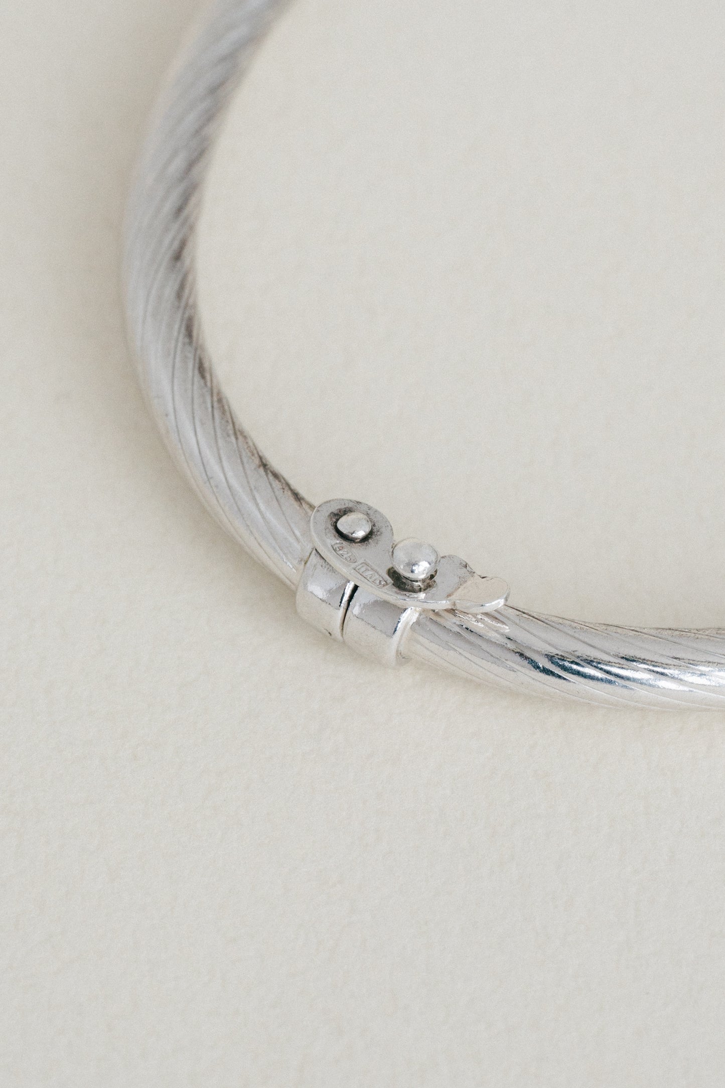 Twisted Cable Bangle (Italy)