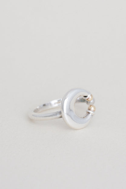 Mappin & Webb｜Two Tone Open Ring (London, 1990)