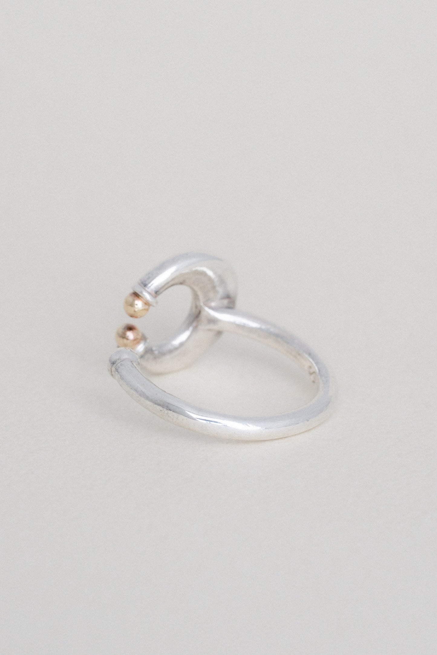 Mappin & Webb｜Two Tone Open Ring (London, 1990)