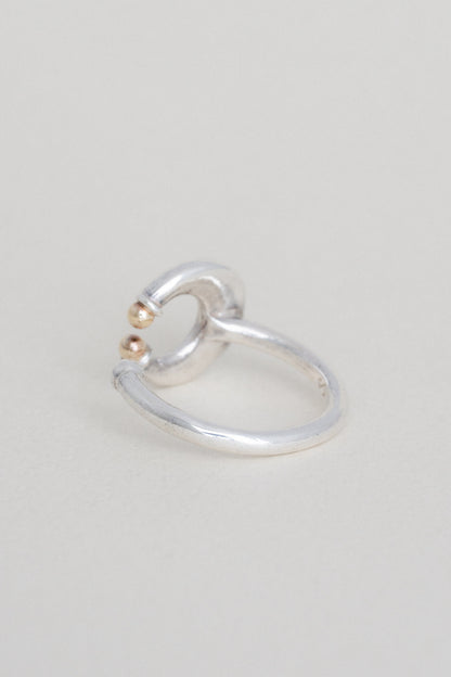 Mappin & Webb｜Two Tone Open Ring (London, 1990)