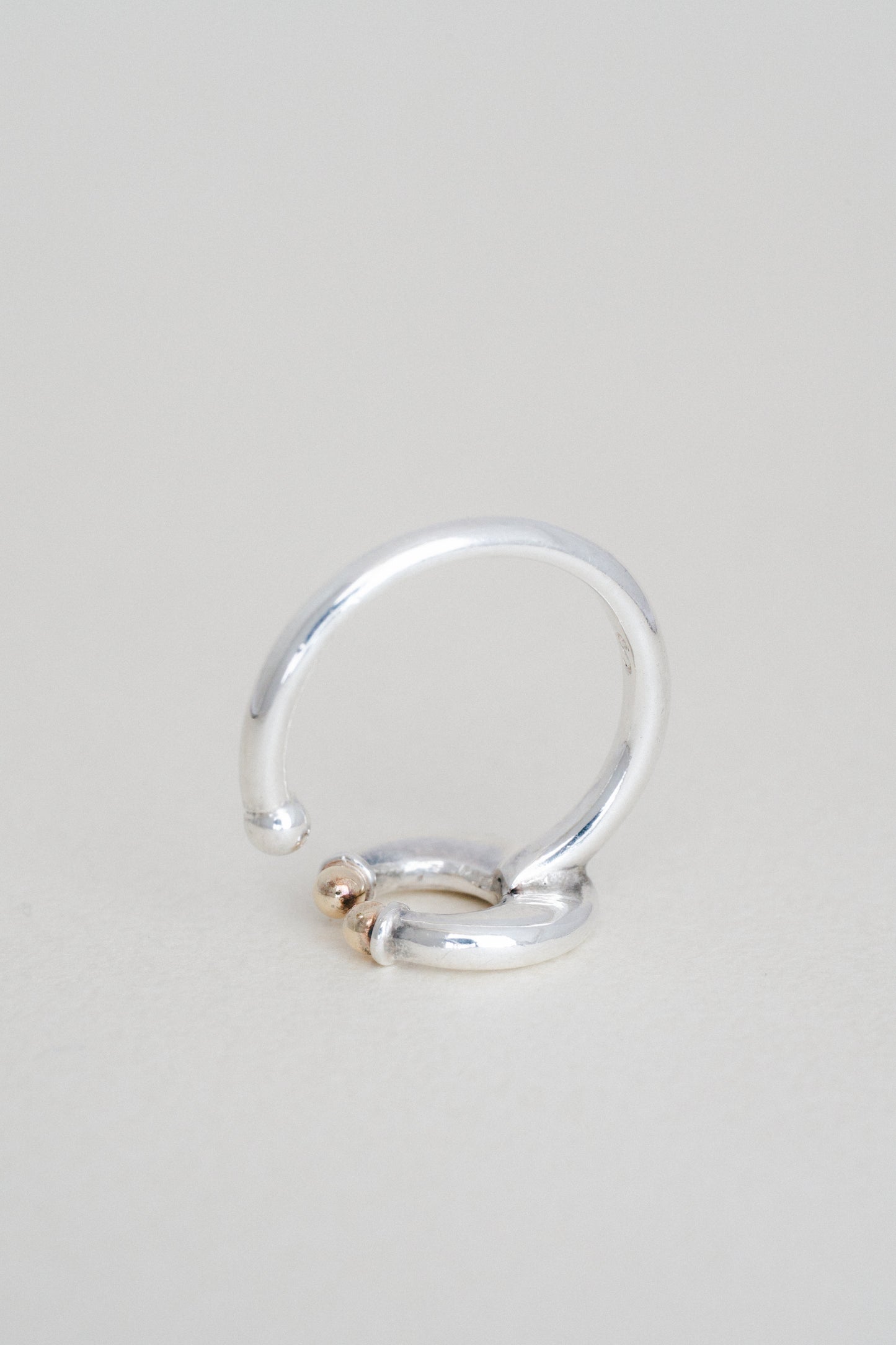 Mappin & Webb｜Two Tone Open Ring (London, 1990)