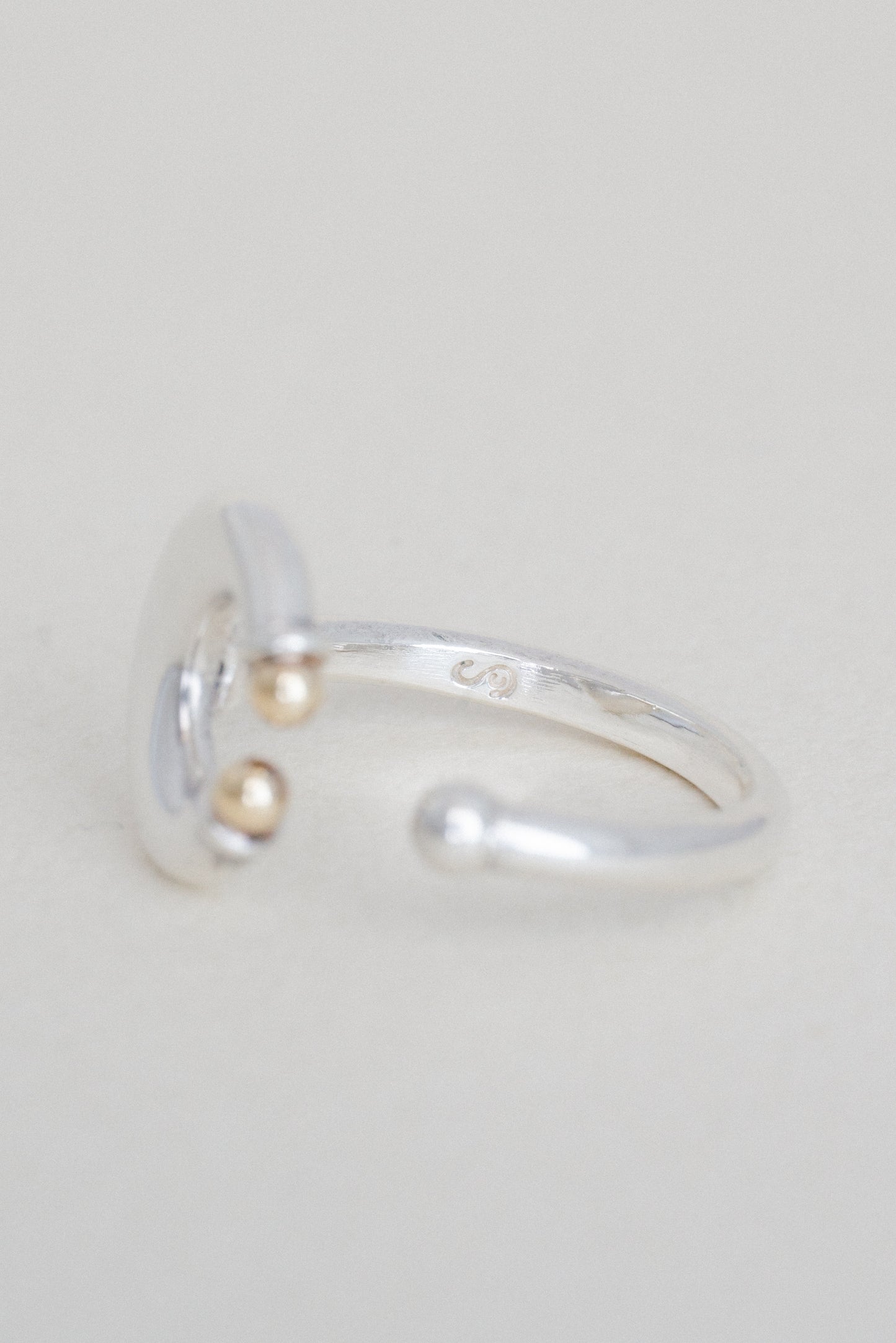 Mappin & Webb｜Two Tone Open Ring (London, 1990)