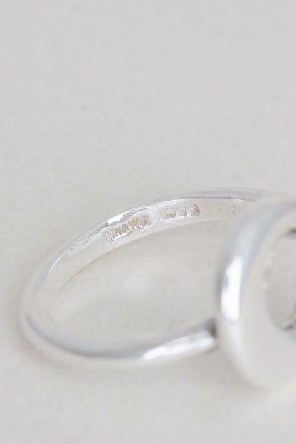 Mappin & Webb｜Two Tone Open Ring (London, 1990)
