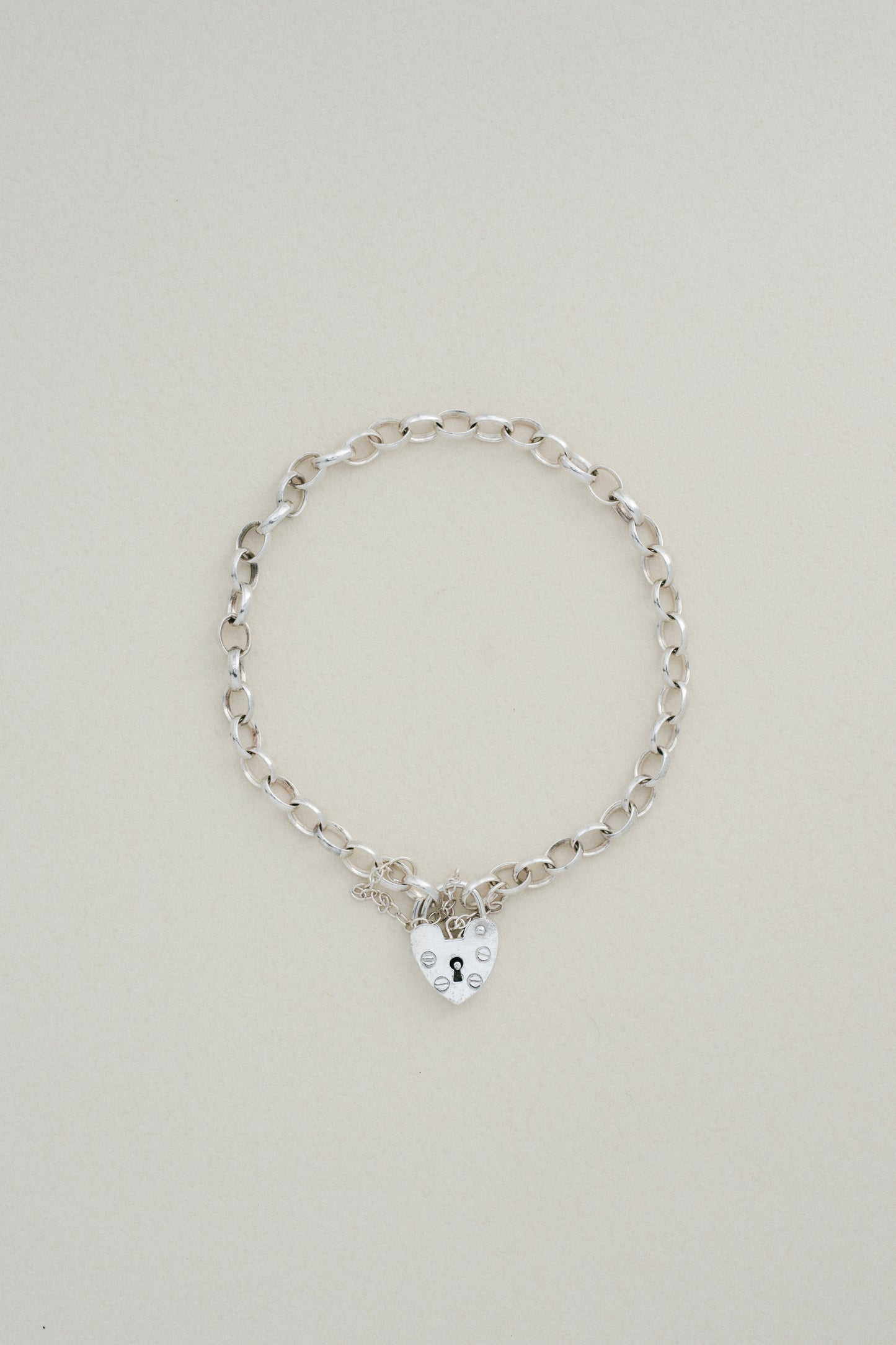 Heart Padlock Bracelet (England, Birmingham, 2000)
