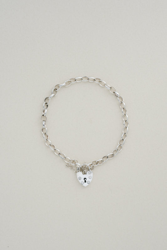 Heart Padlock Bracelet (England, Birmingham, 2000)
