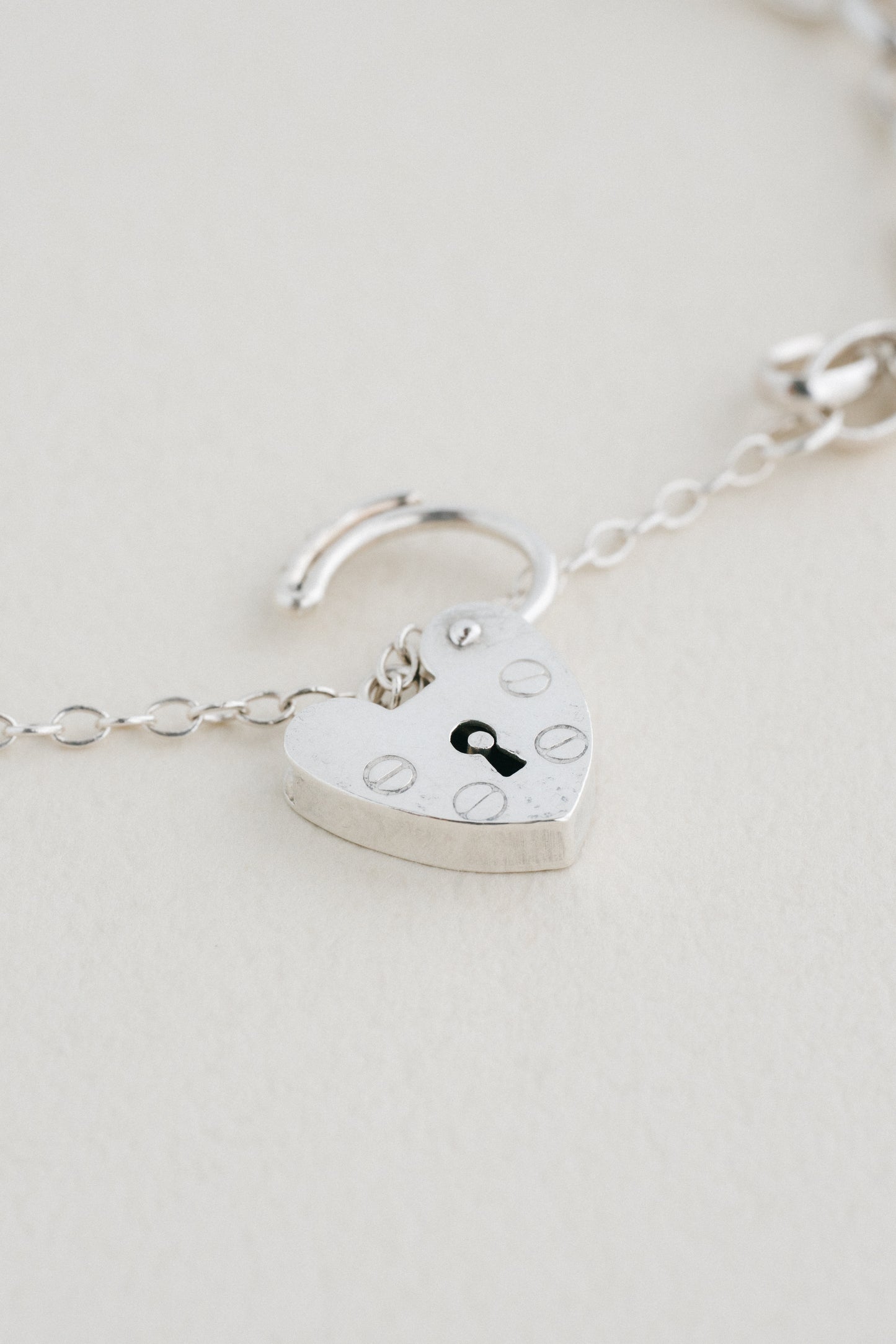 Heart Padlock Bracelet (England, Birmingham, 2000)