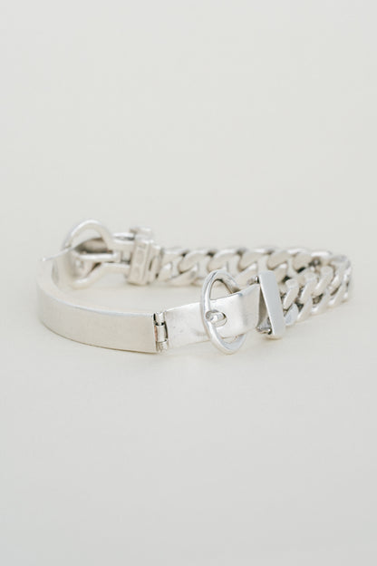 UNOAERRE｜Belt Buckle ID Bracelet (Italy)