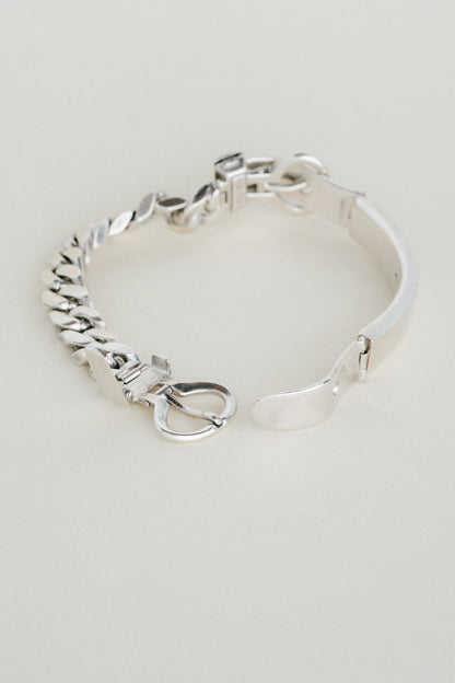UNOAERRE｜Belt Buckle ID Bracelet (Italy)