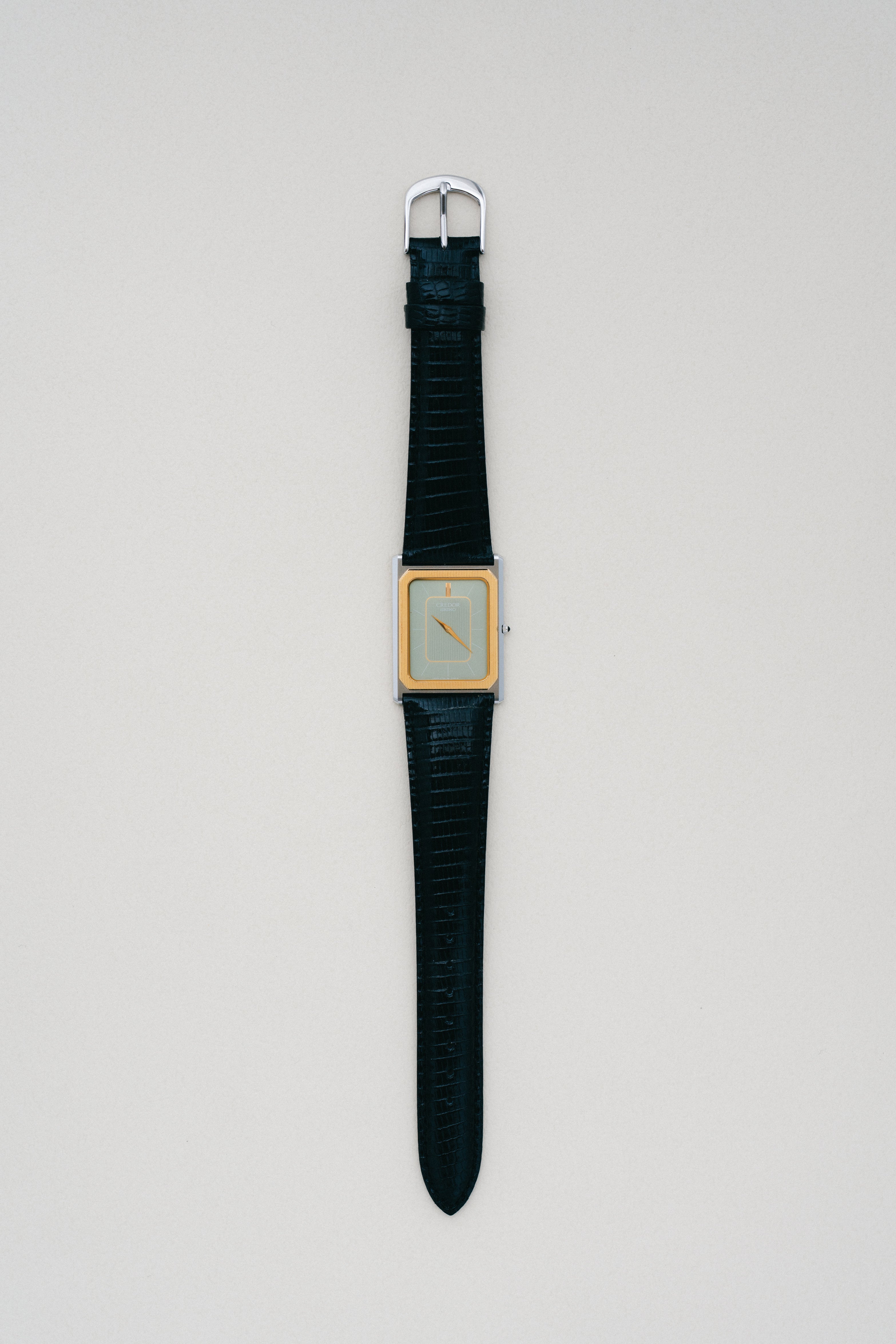 SEIKO CREDOR｜14K Bezel Rectangular Watch – Arphe
