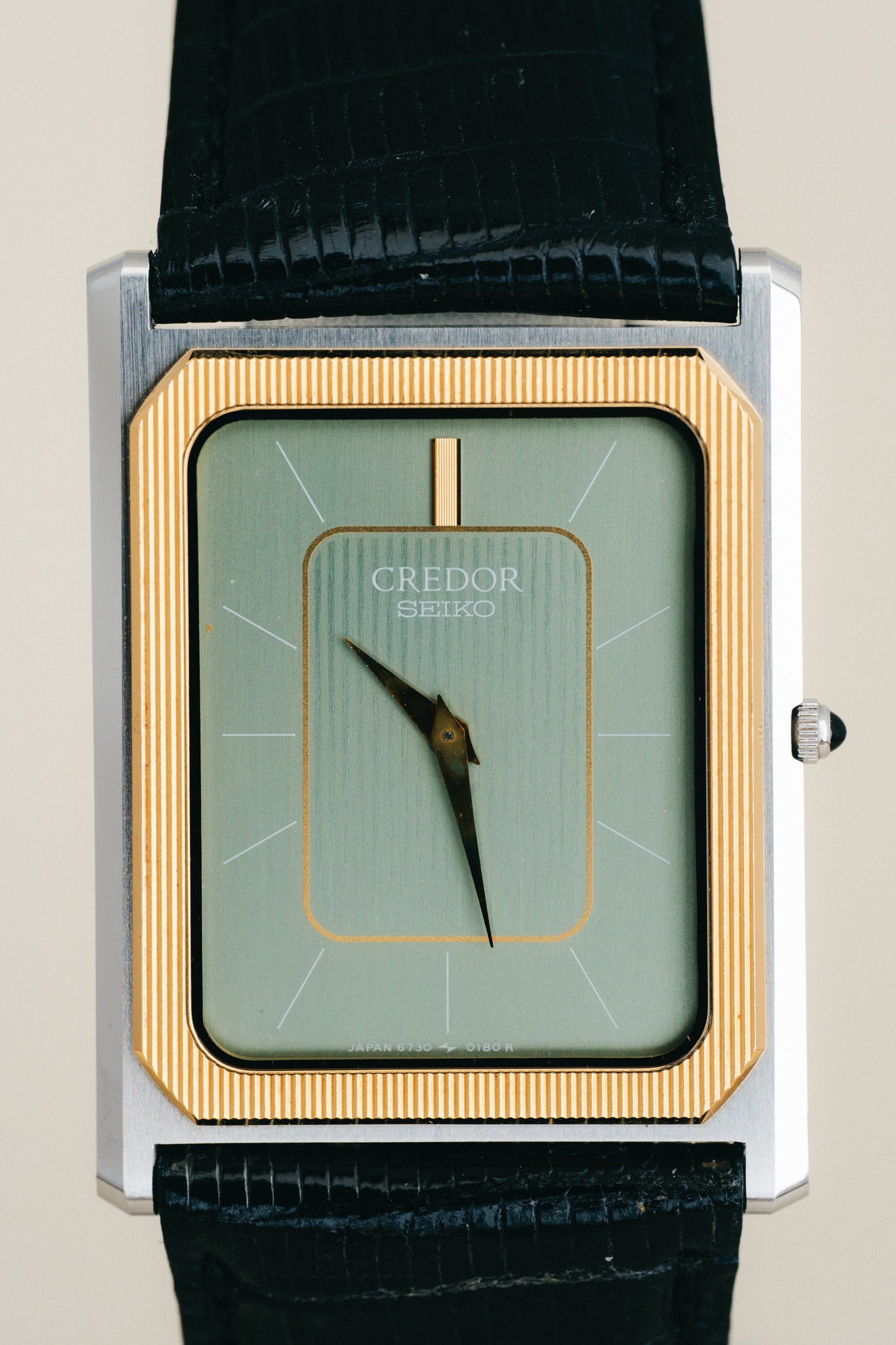 SEIKO CREDOR｜14K Bezel Rectangular Watch