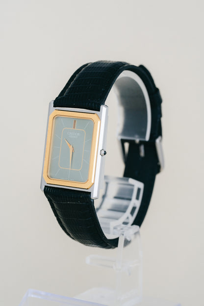 SEIKO CREDOR｜14K Bezel Rectangular Watch