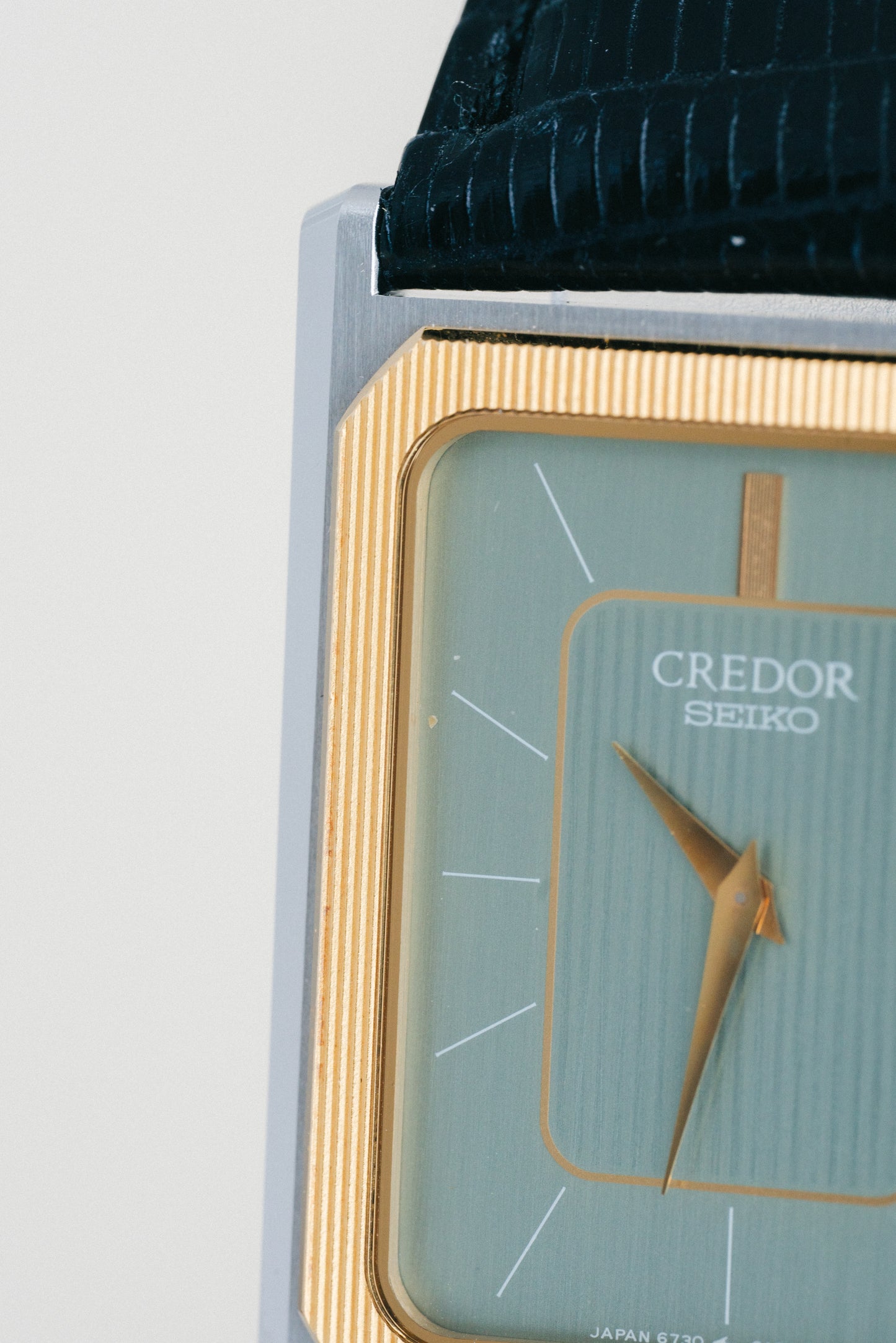 SEIKO CREDOR｜14K Bezel Rectangular Watch
