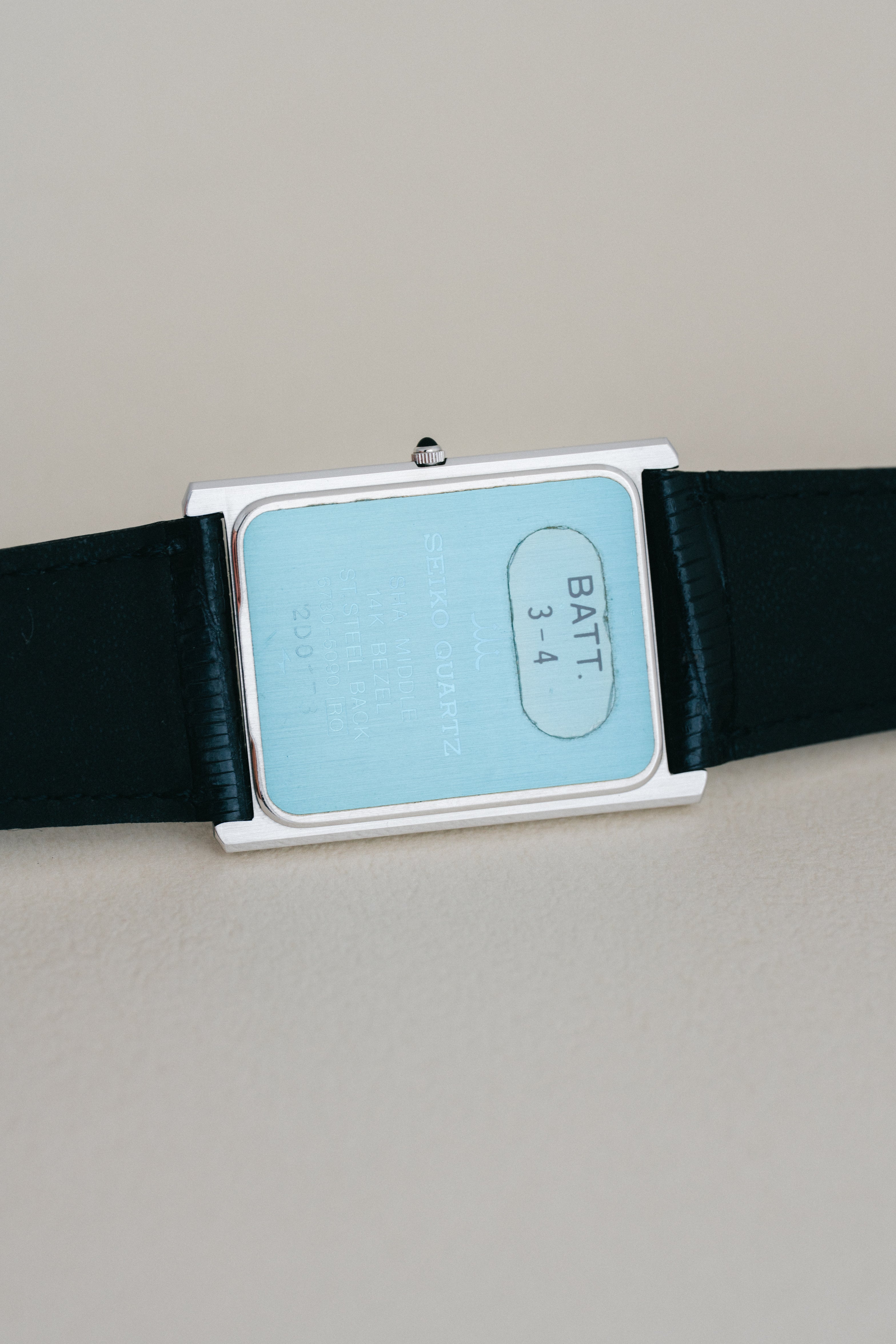 SEIKO CREDOR｜14K Bezel Rectangular Watch – Arphe