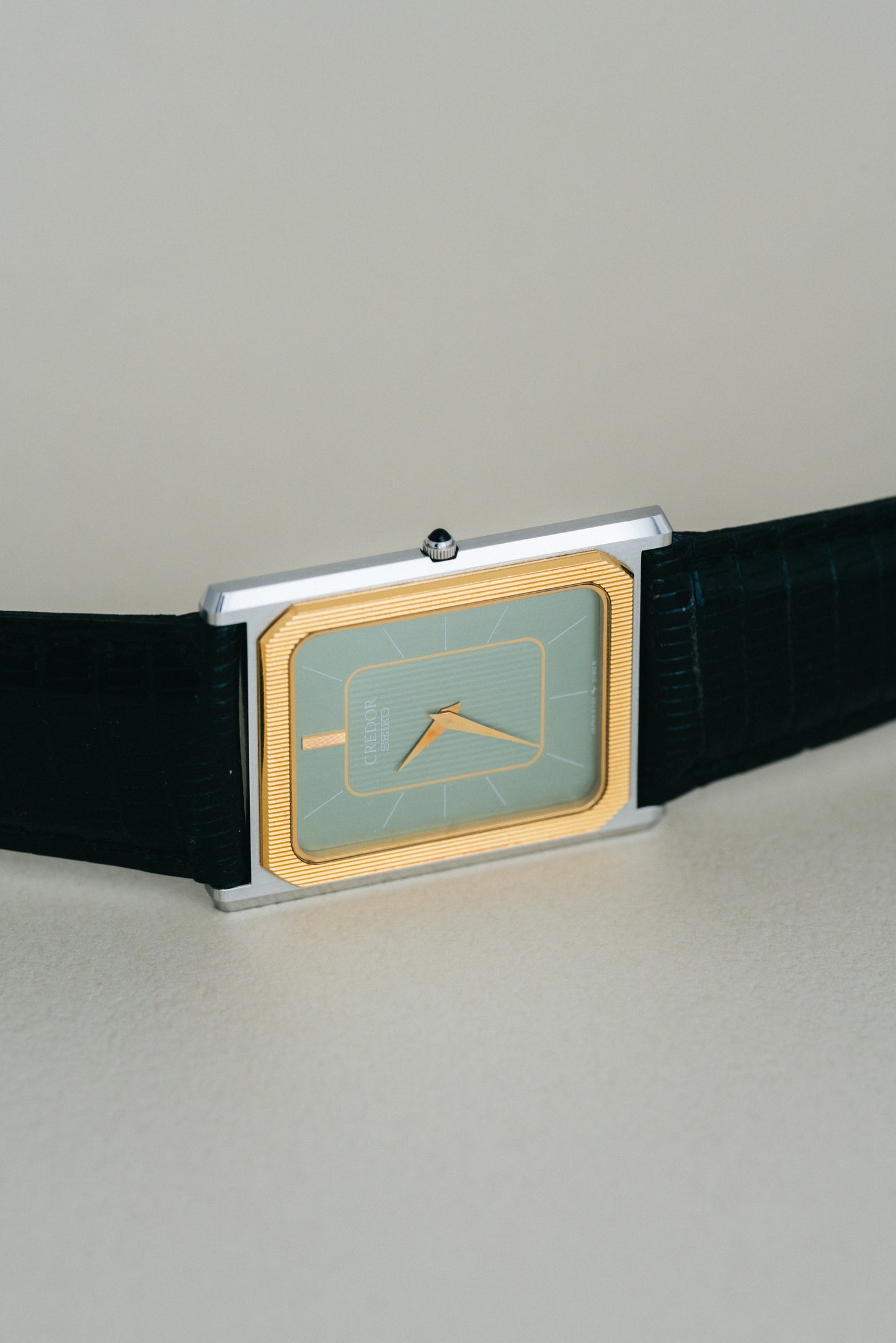 SEIKO CREDOR｜14K Bezel Rectangular Watch