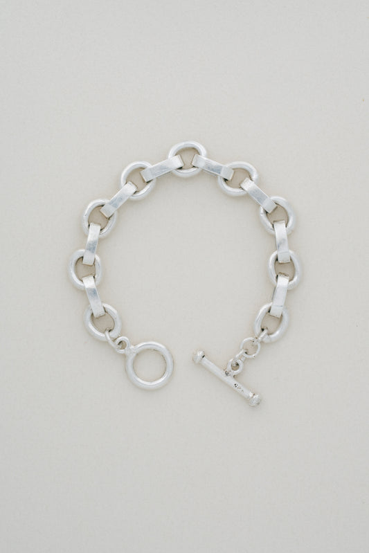 Sculptural Toggle Bracelet