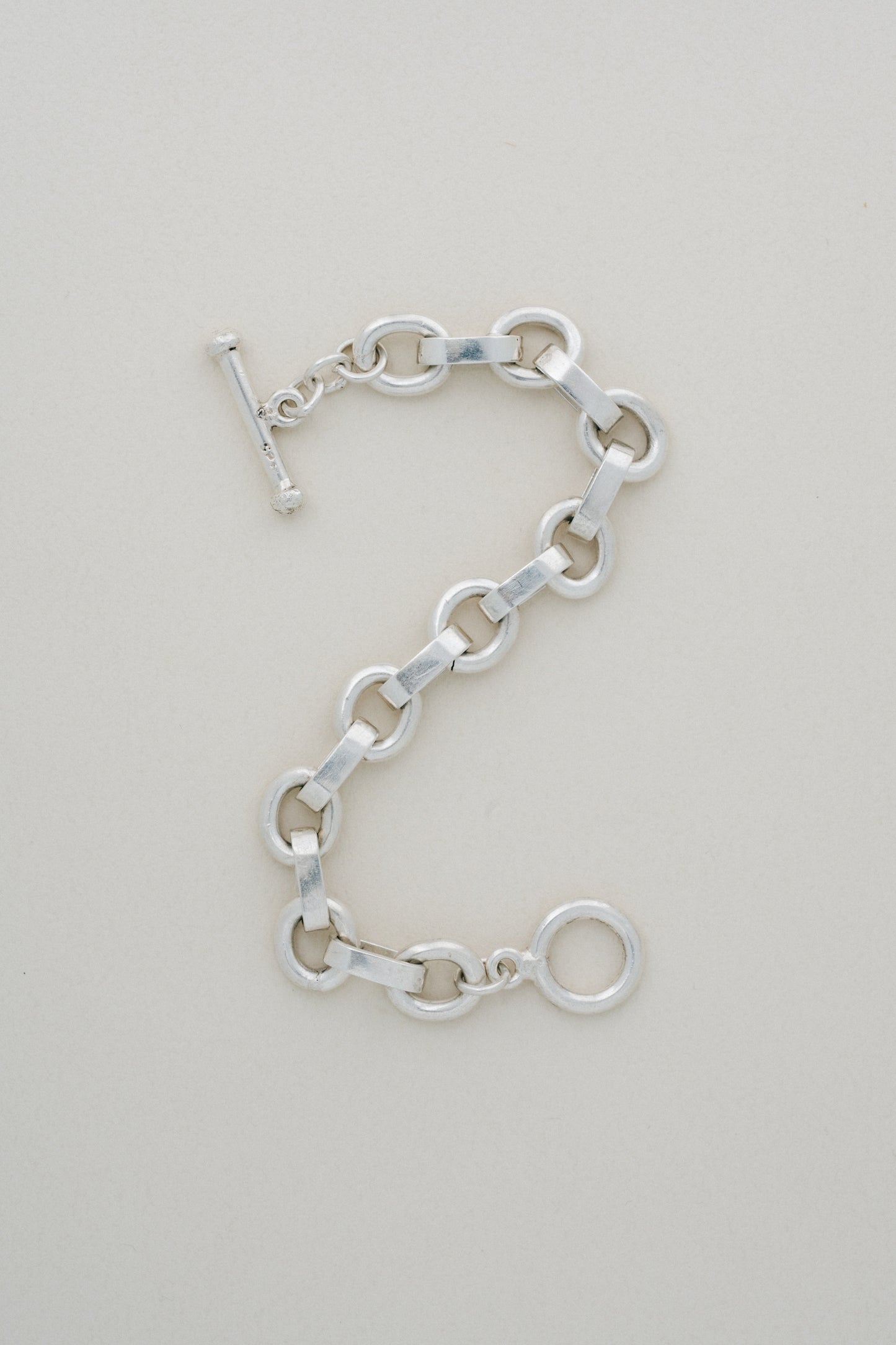 Sculptural Toggle Bracelet