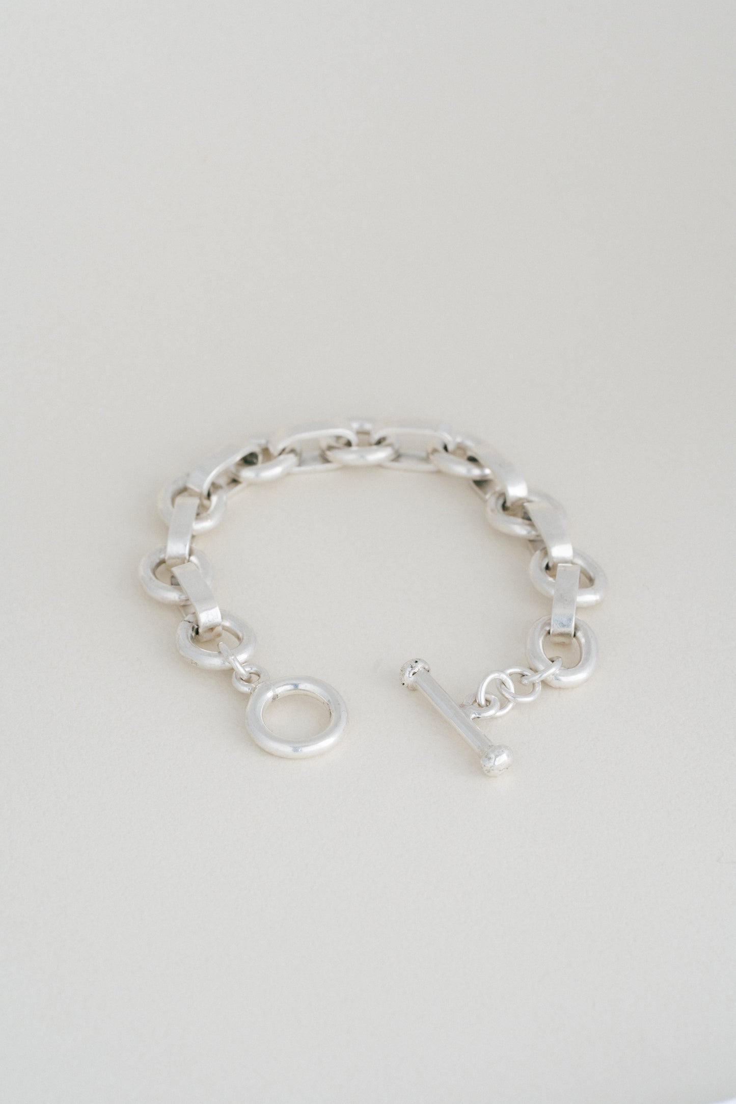 Sculptural Toggle Bracelet