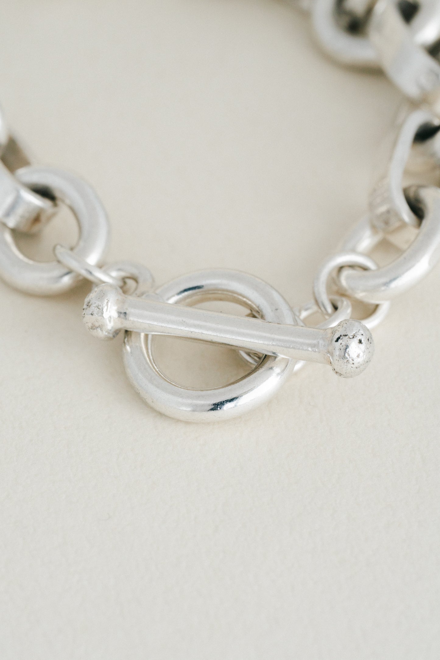 Sculptural Toggle Bracelet