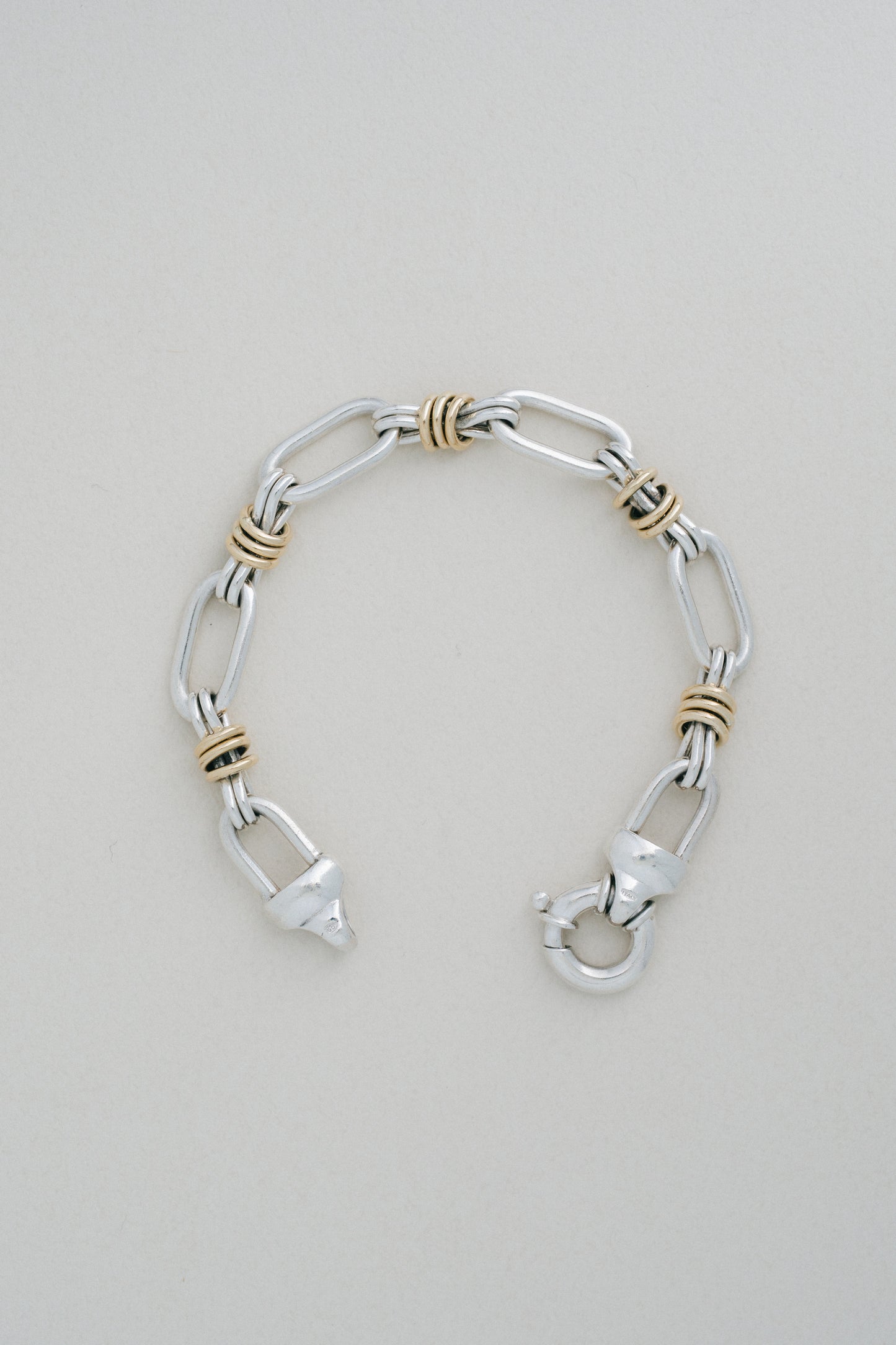 Wrapped Wire Link Bracelet (Italy)