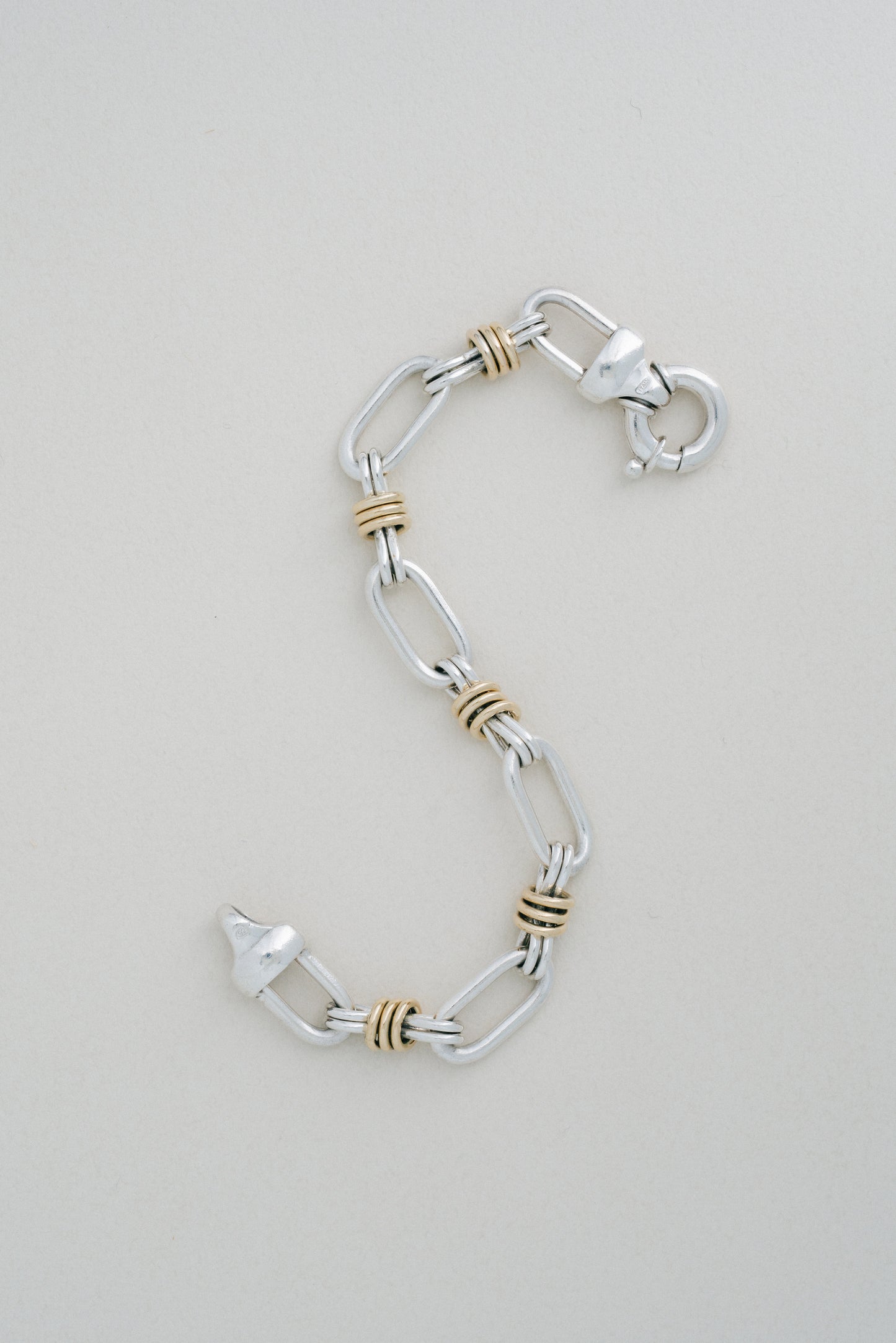 Wrapped Wire Link Bracelet (Italy)