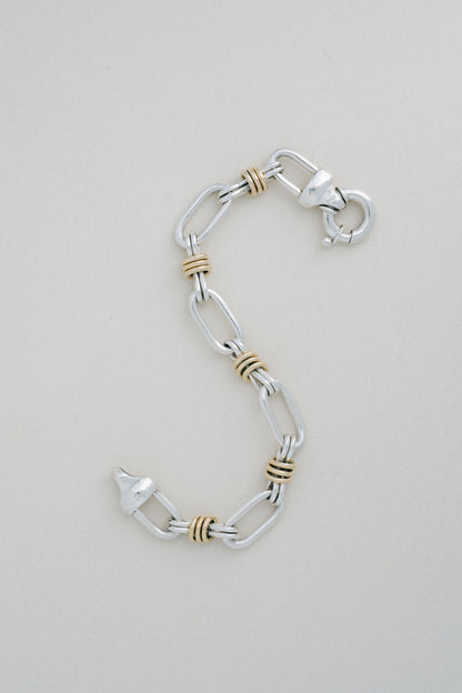 Wrapped Wire Link Bracelet (Italy)