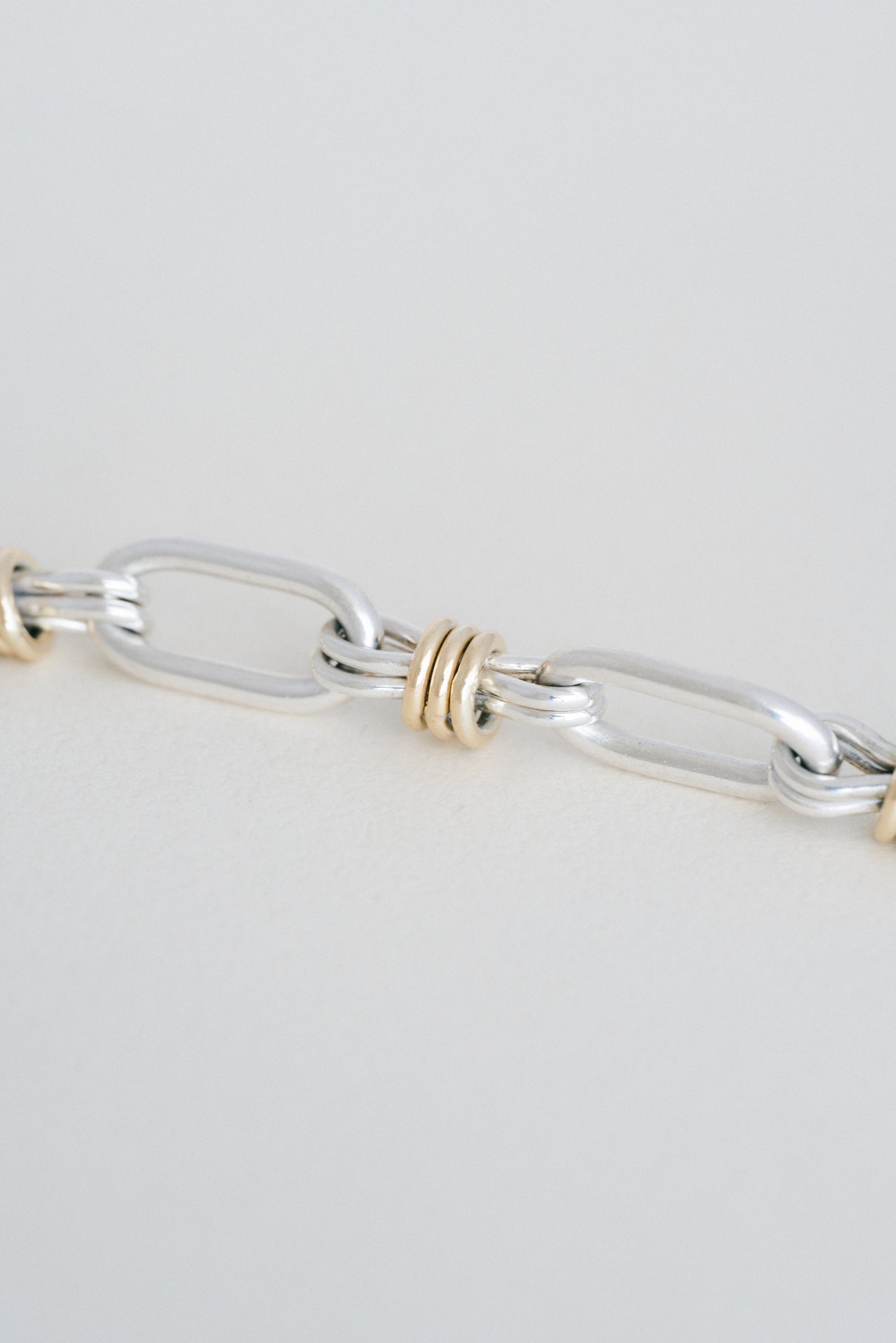 Wrapped Wire Link Bracelet (Italy)