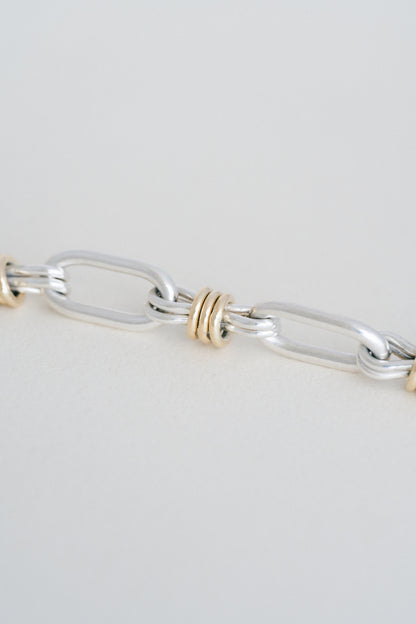 Wrapped Wire Link Bracelet (Italy)