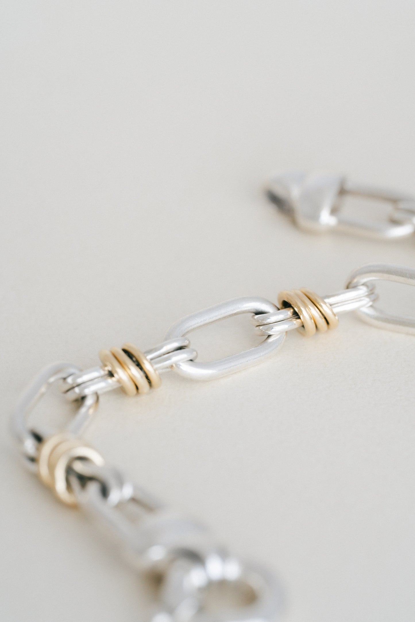Wrapped Wire Link Bracelet (Italy)