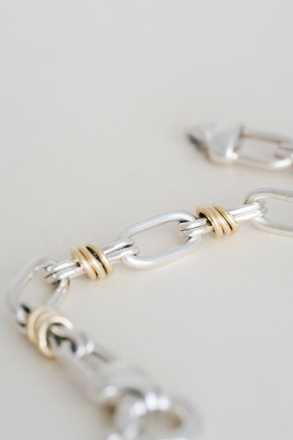 Wrapped Wire Link Bracelet (Italy)
