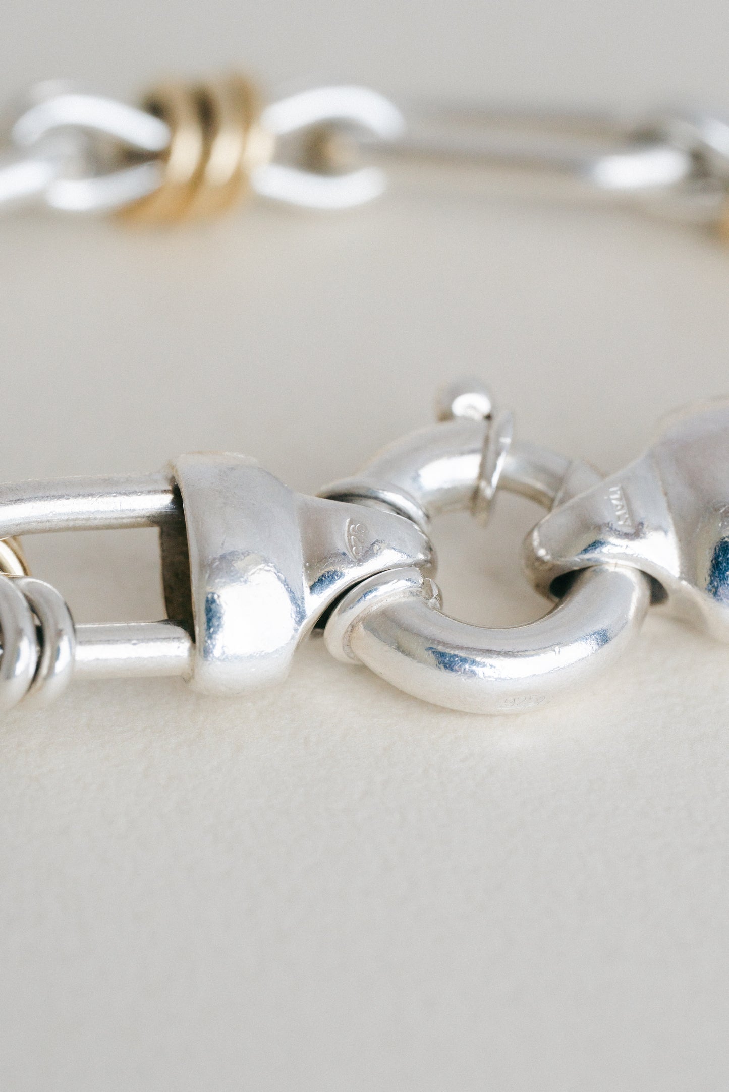 Wrapped Wire Link Bracelet (Italy)