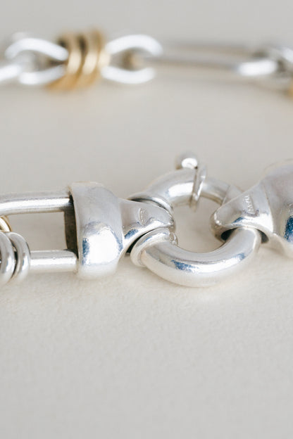 Wrapped Wire Link Bracelet (Italy)