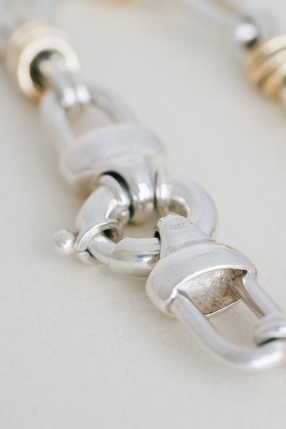 Wrapped Wire Link Bracelet (Italy)