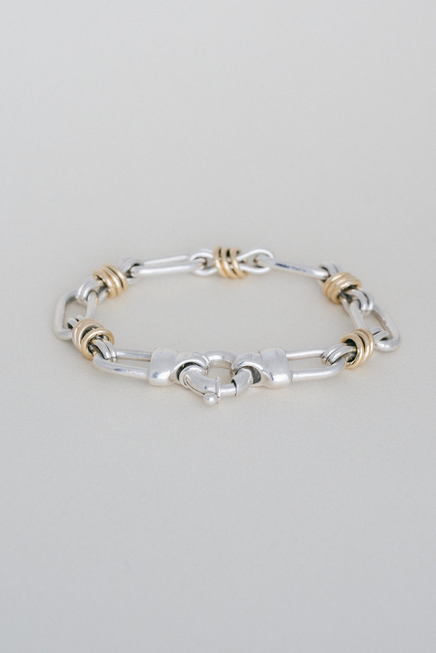 Wrapped Wire Link Bracelet (Italy)