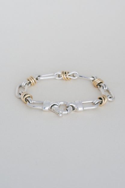 Wrapped Wire Link Bracelet (Italy)