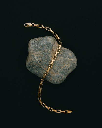 UNOAERRE｜Architectural Link Bracelet (Italy)