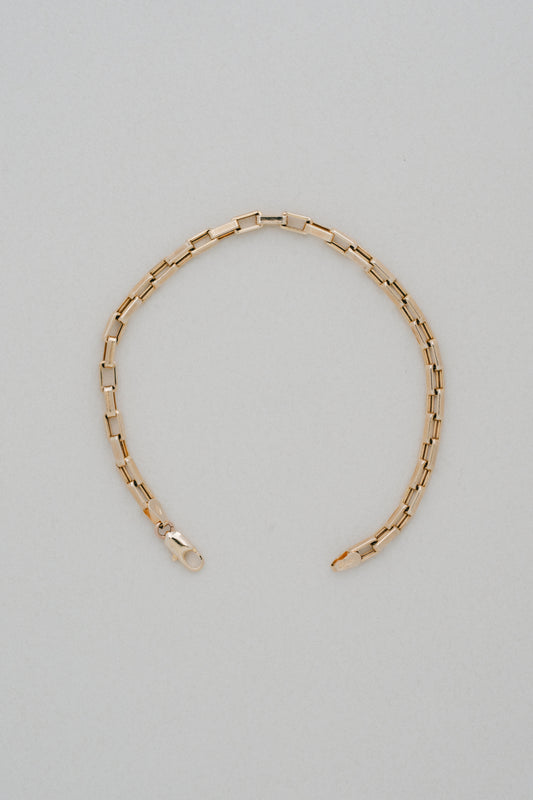 UNOAERRE｜Architectural Link Bracelet (Italy)