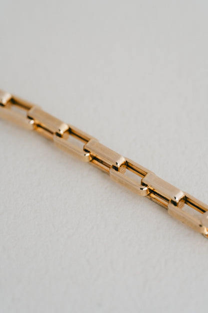 UNOAERRE｜Architectural Link Bracelet (Italy)