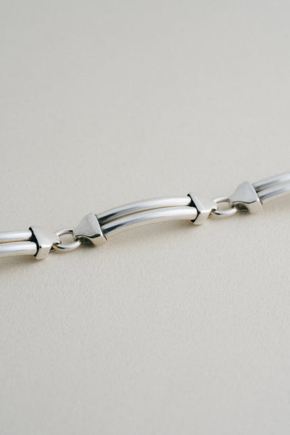 Double Bar Link Bracelet (France)