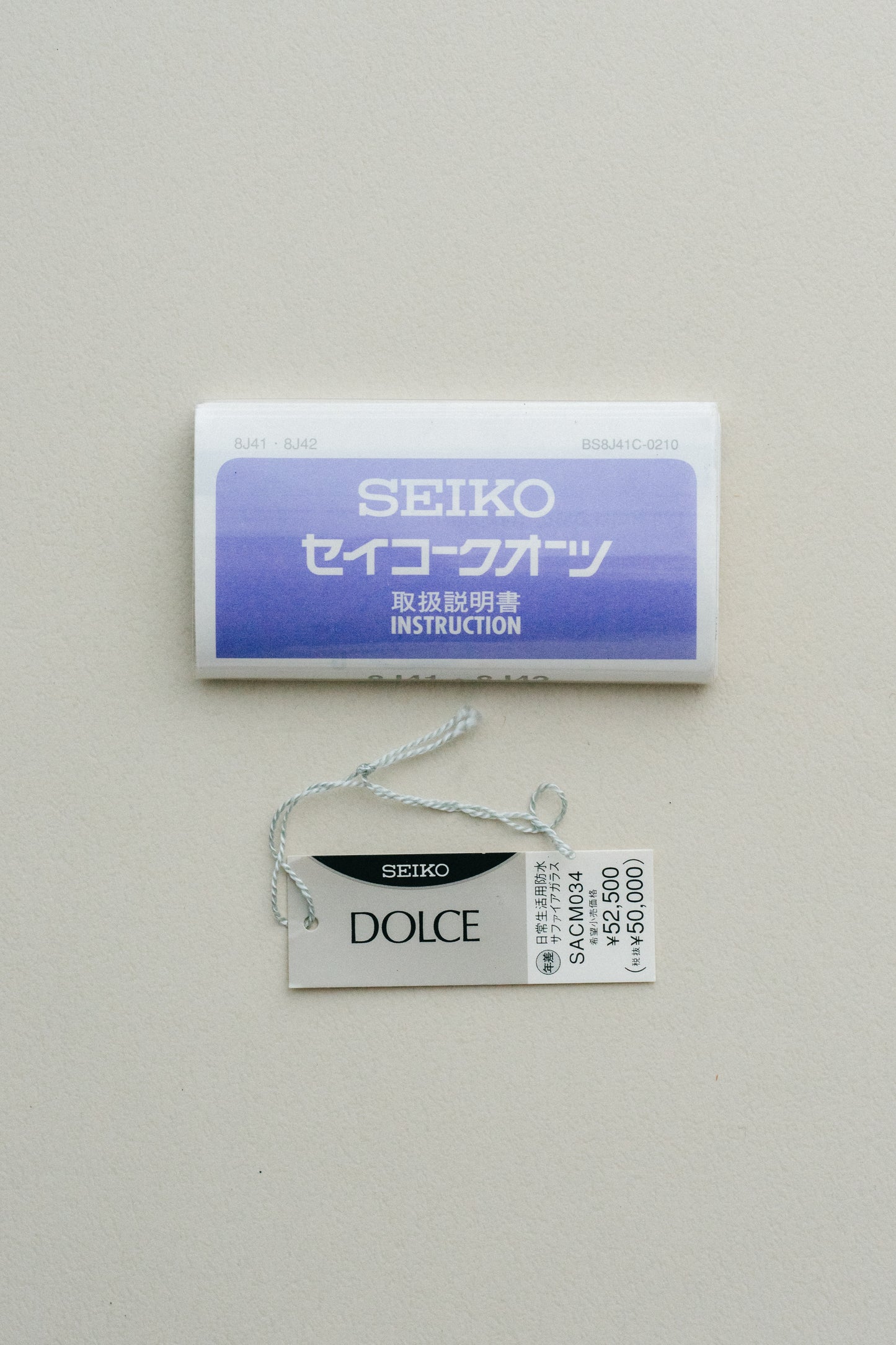 SEIKO｜DOLCE 8J41-5000