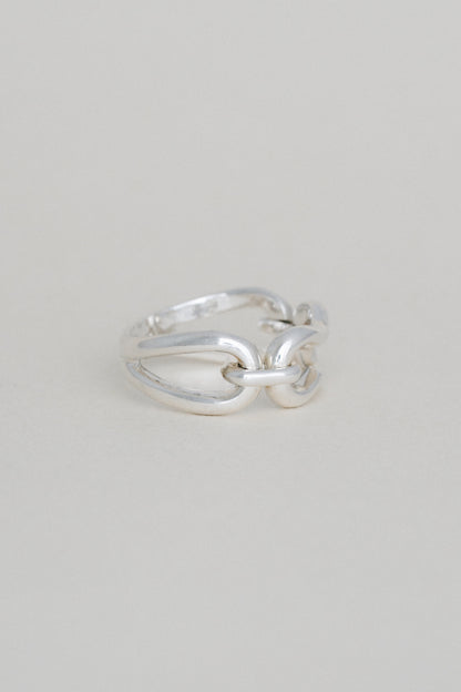Sculptural Link Ring
