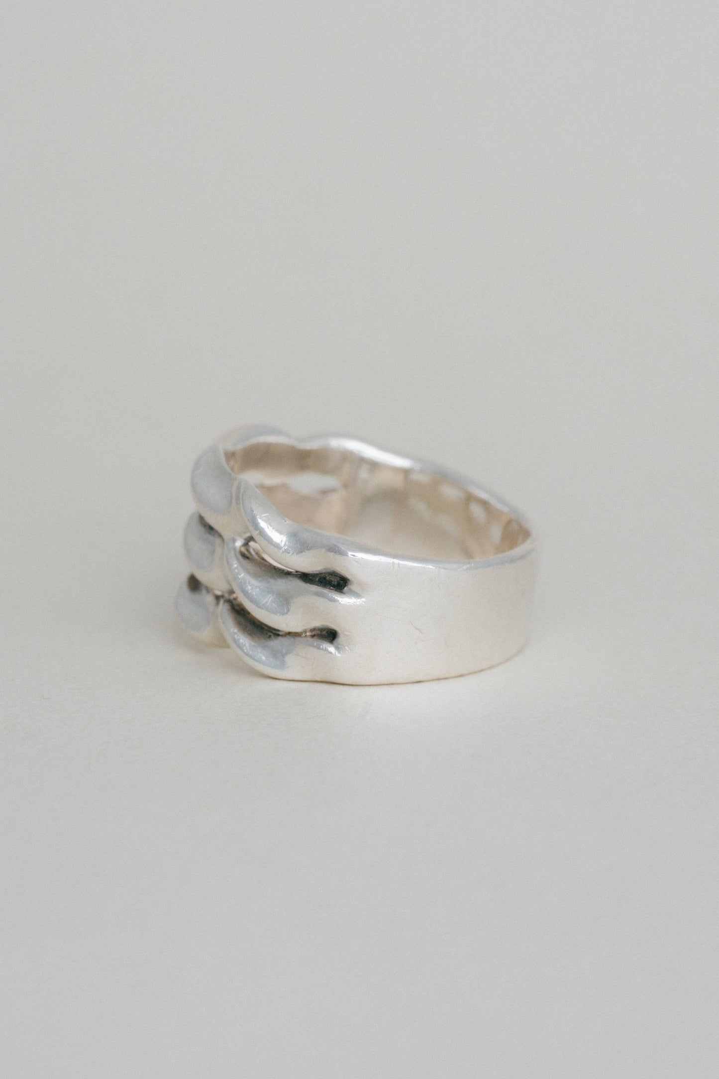 Wave Pattern Ring