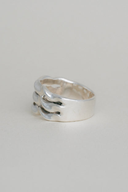 Wave Pattern Ring