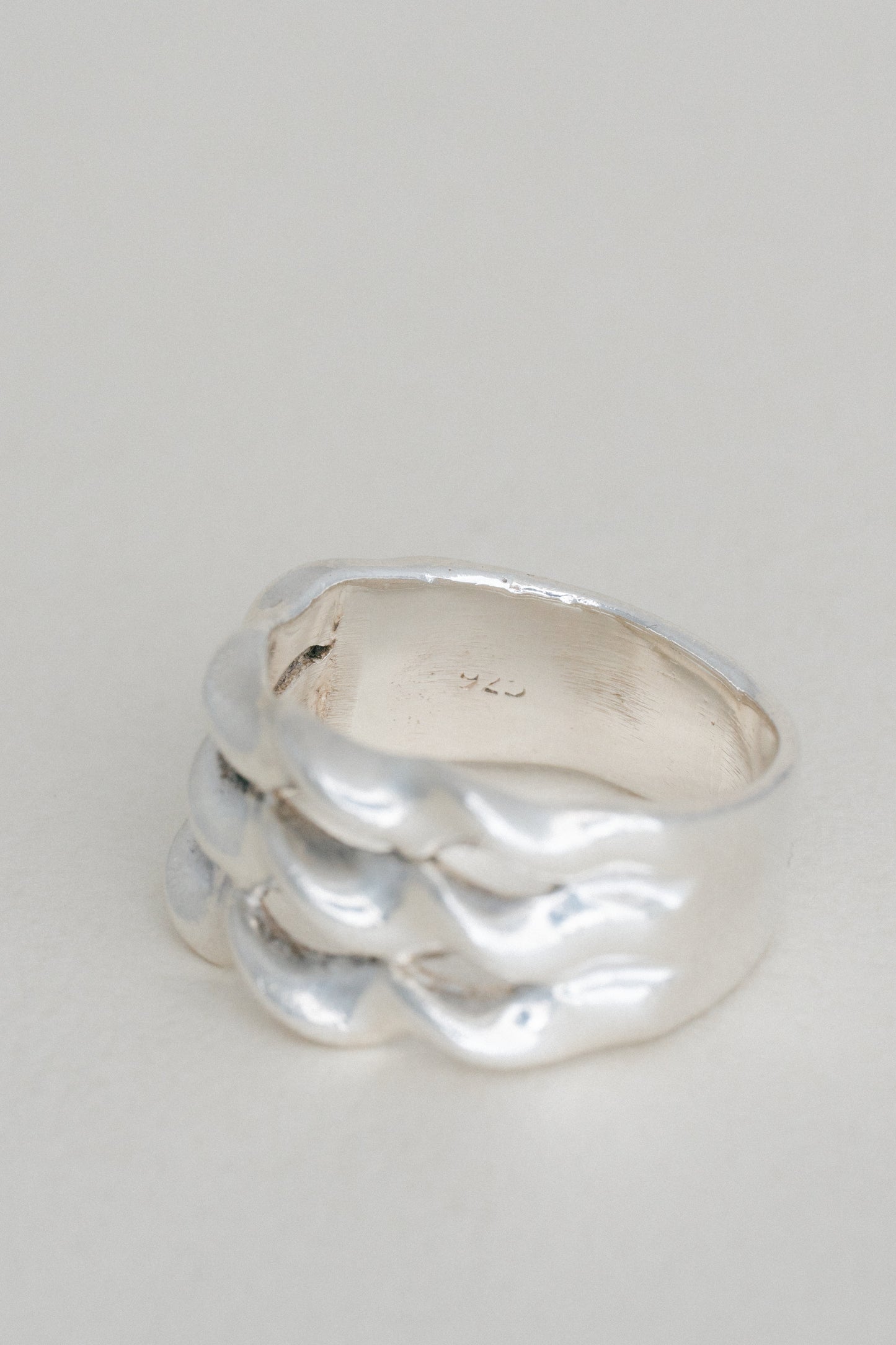 Wave Pattern Ring