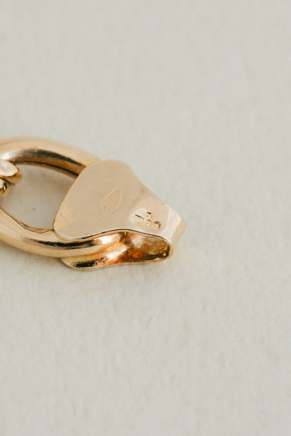 UNOAERRE｜Oval & Twist Link Bracelet (Italy)