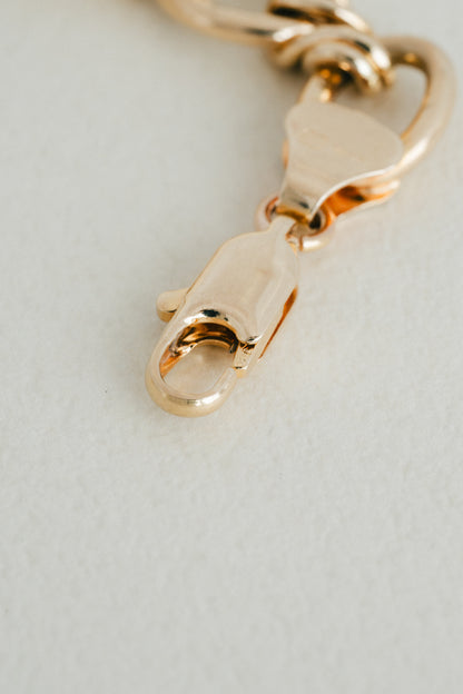 UNOAERRE｜Oval & Twist Link Bracelet (Italy)