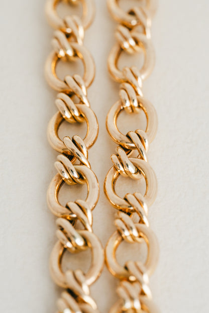 UNOAERRE｜Oval & Twist Link Bracelet (Italy)