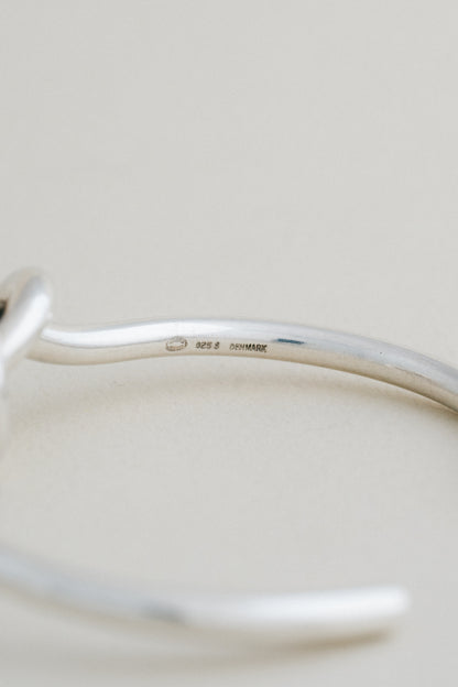 Georg Jensen｜Knot Bangle “A44B” (Denmark)